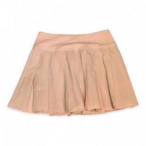 Pac Off-White Active Mini Skirt with Built-In Shorts, S‎